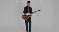 Desktop Screenshot of daisukeabe.com